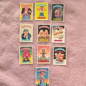 Vintage Garbage Pail Kids Trading Cards